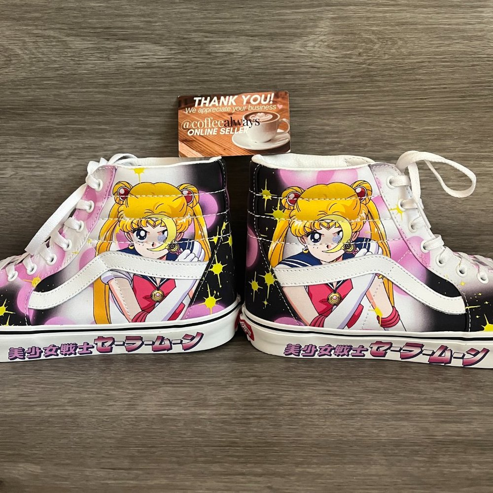 Vans Sailor Moon Sk8-Hi Pretty Guardians High Tops Men's NWOB - Picture 10 of 11